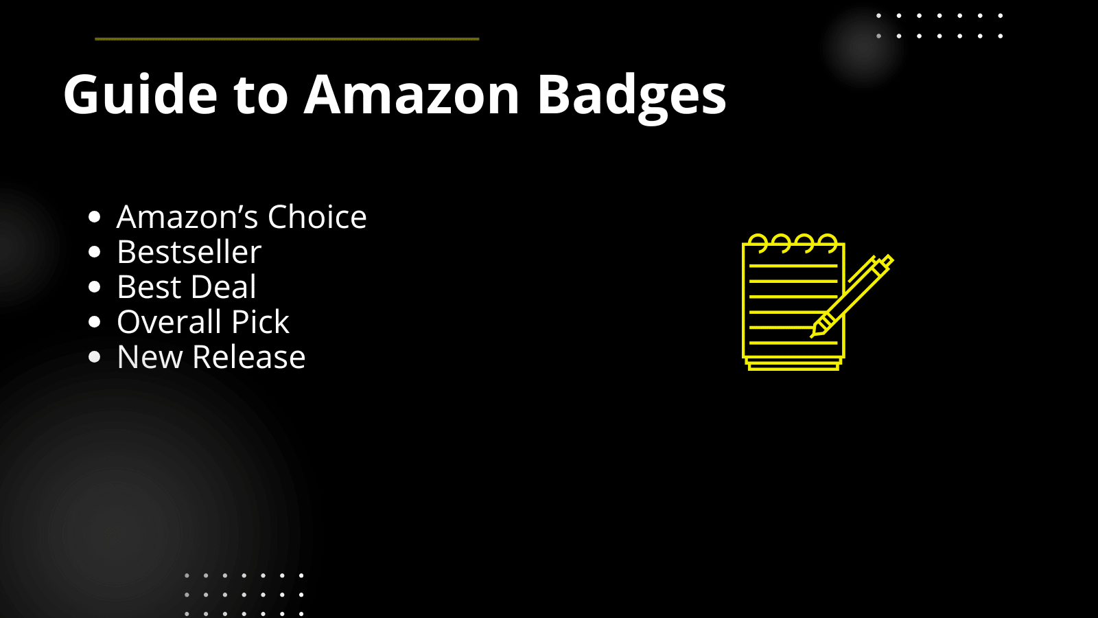Guide to Amazon Badges