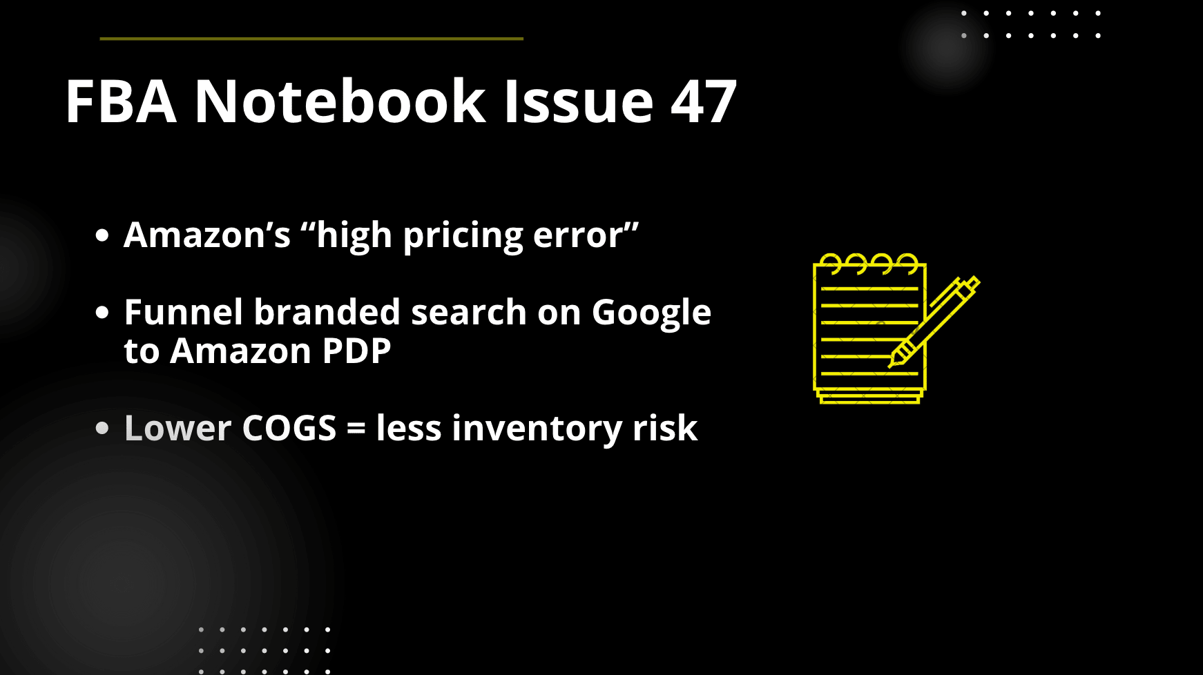 FBA Notebook Issue 47