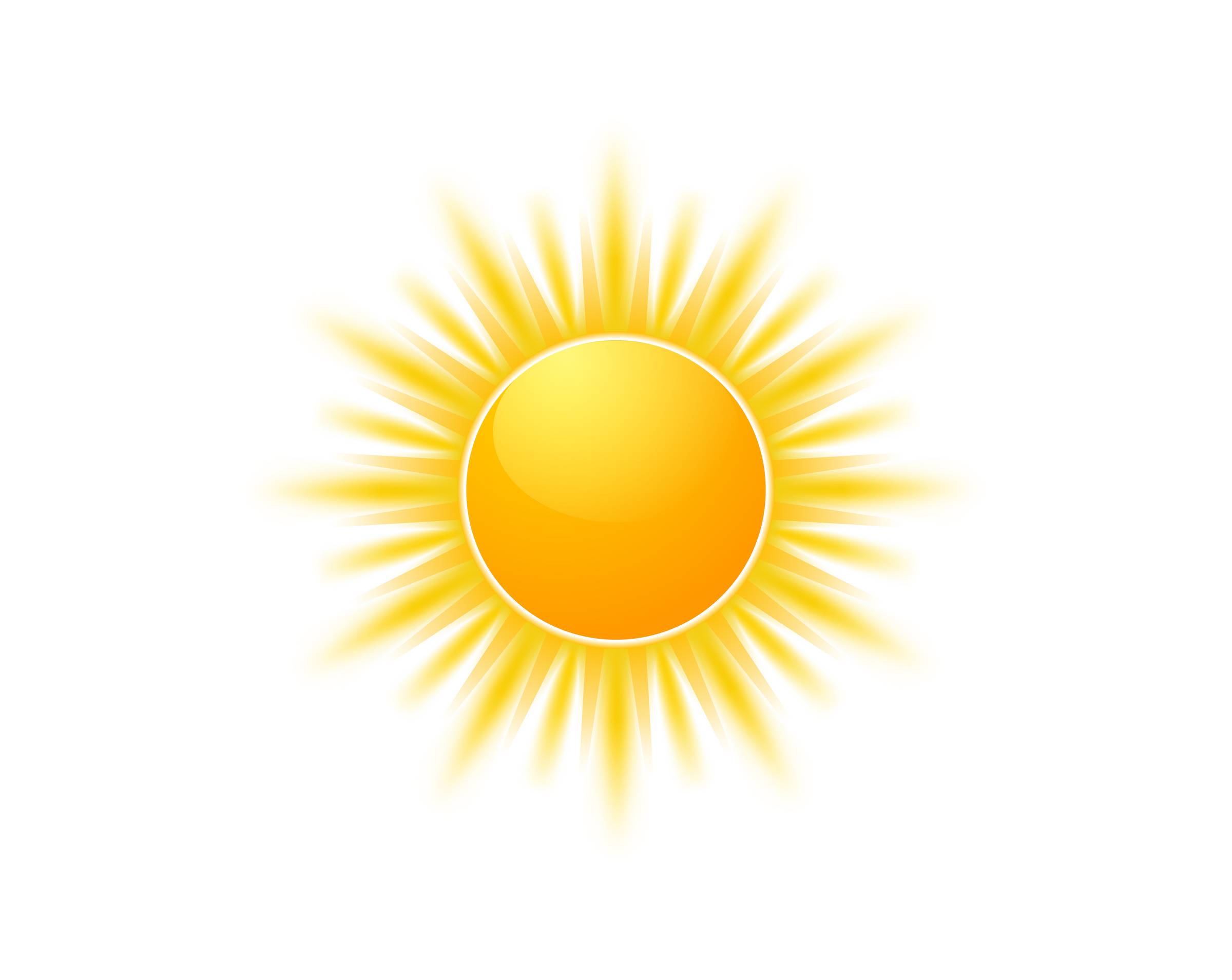 Bright sun