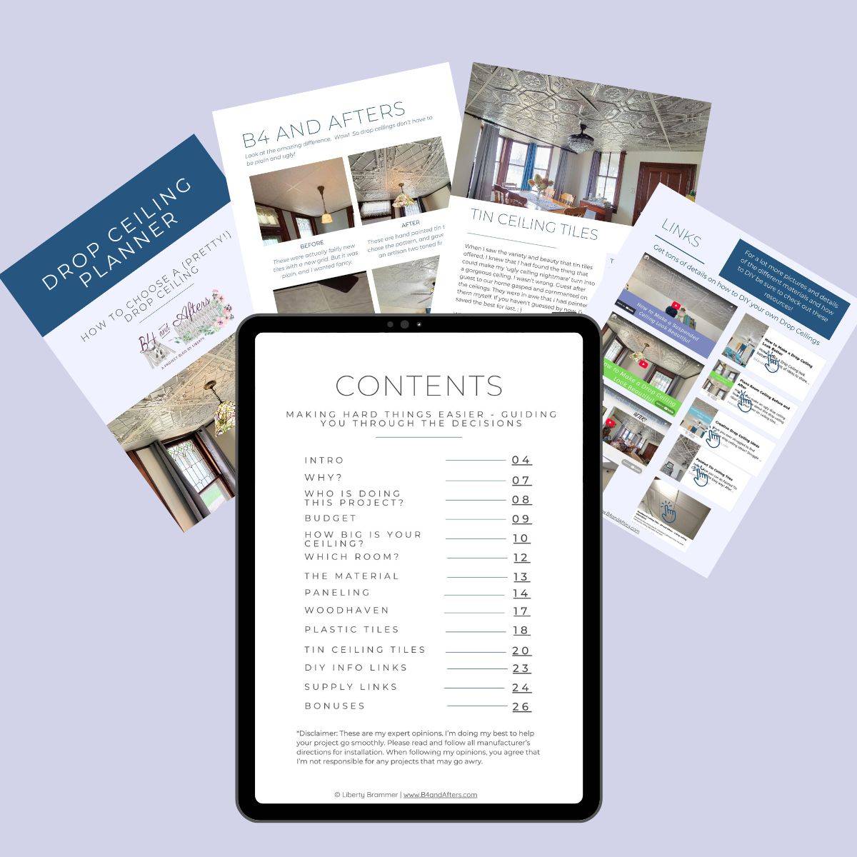 drop ceiling ebook pages