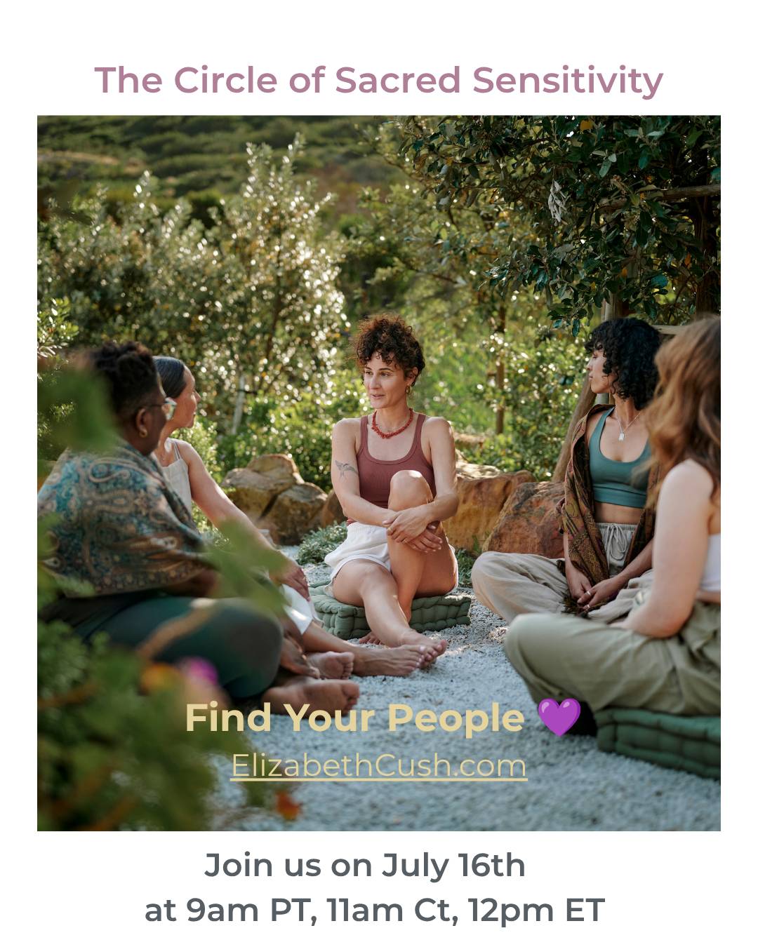 women in a circle