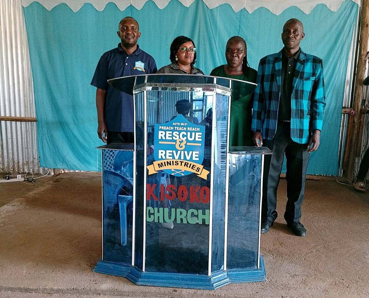 Pulpit at RRM Kisoko Church