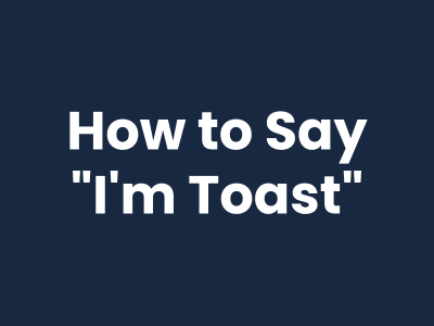 The Corporate-Safe Way to Say "I'm Toast" | Leadership Coach and Consultant | Burnout Prevention