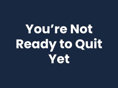 You're Not Ready to Quit Yet | Burnout Strategist and Career Coach