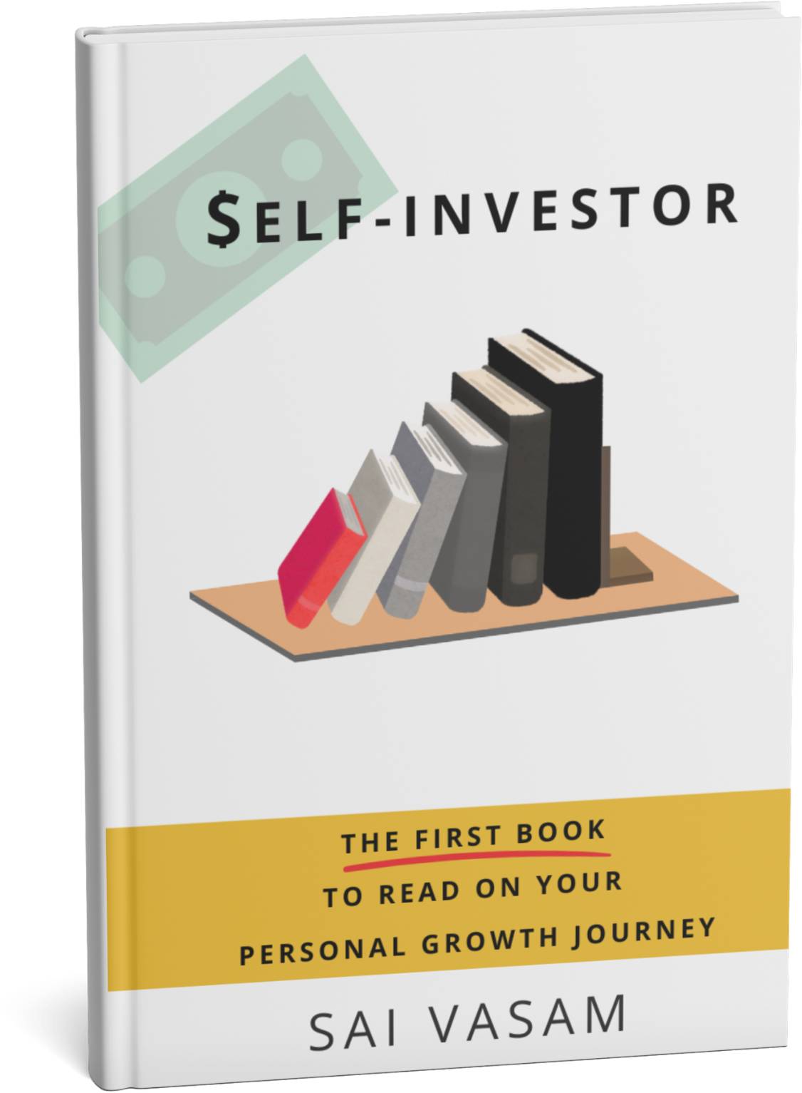 The cover of Self-Investor features an illustration of a stack of books leaning against one another