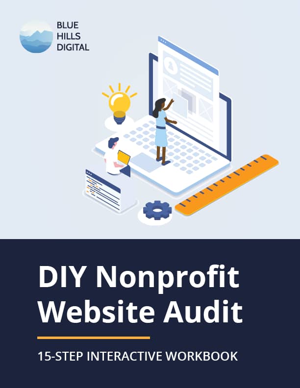 Cover image for the "DIY Nonprofit Website Audit Workbook"