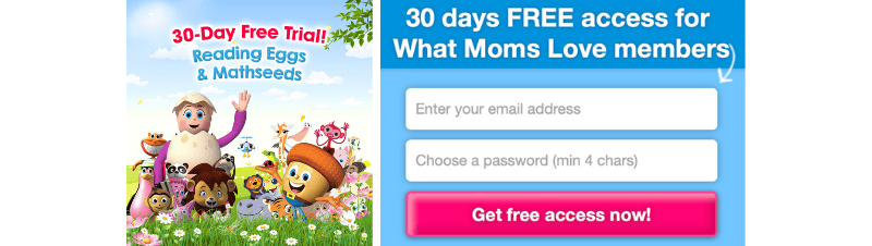 Free 30-day Trial to Reading Eggs