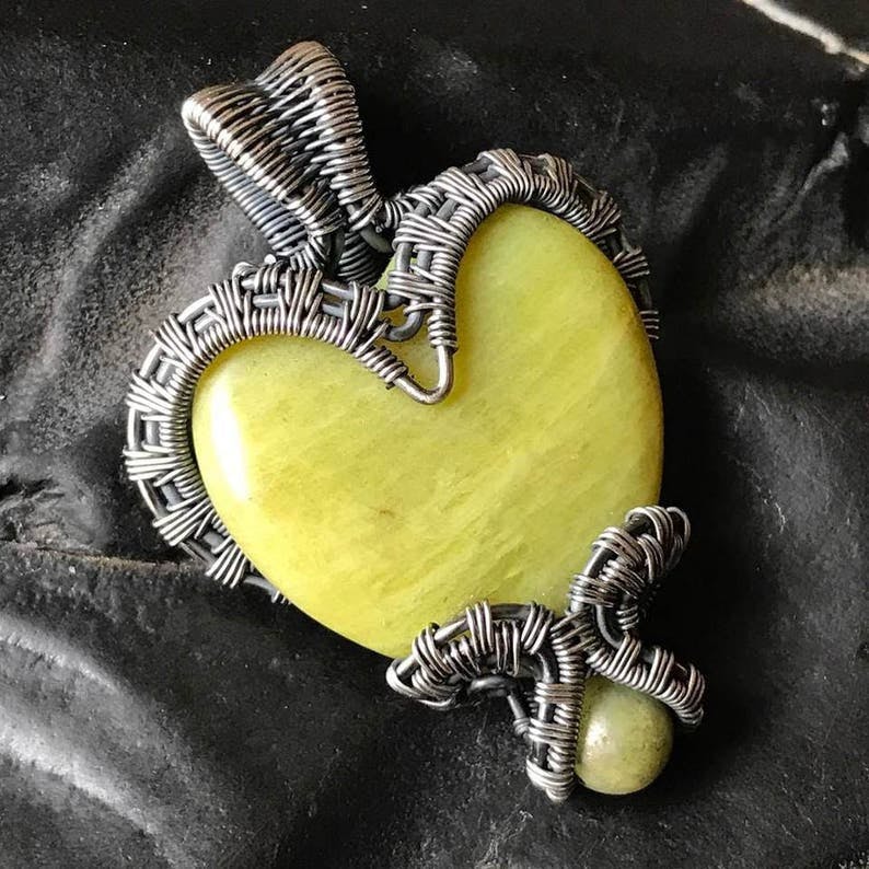 Bottled Heart Pendant Tutorial by Julie Hulick of Copar Aingeal