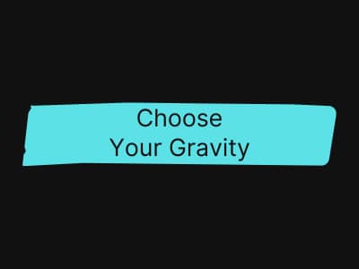 Choose Your Gravity