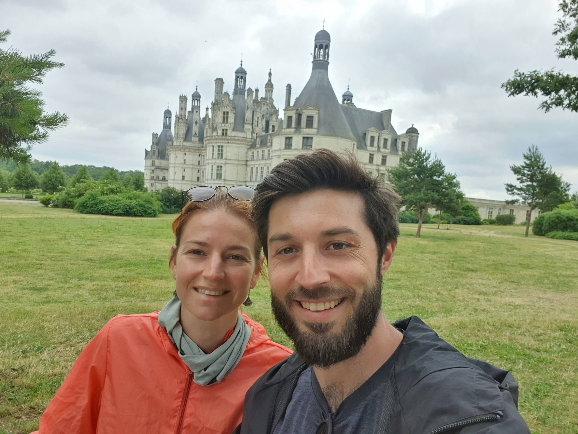 With Aurélie in the Loire Valley a few years back