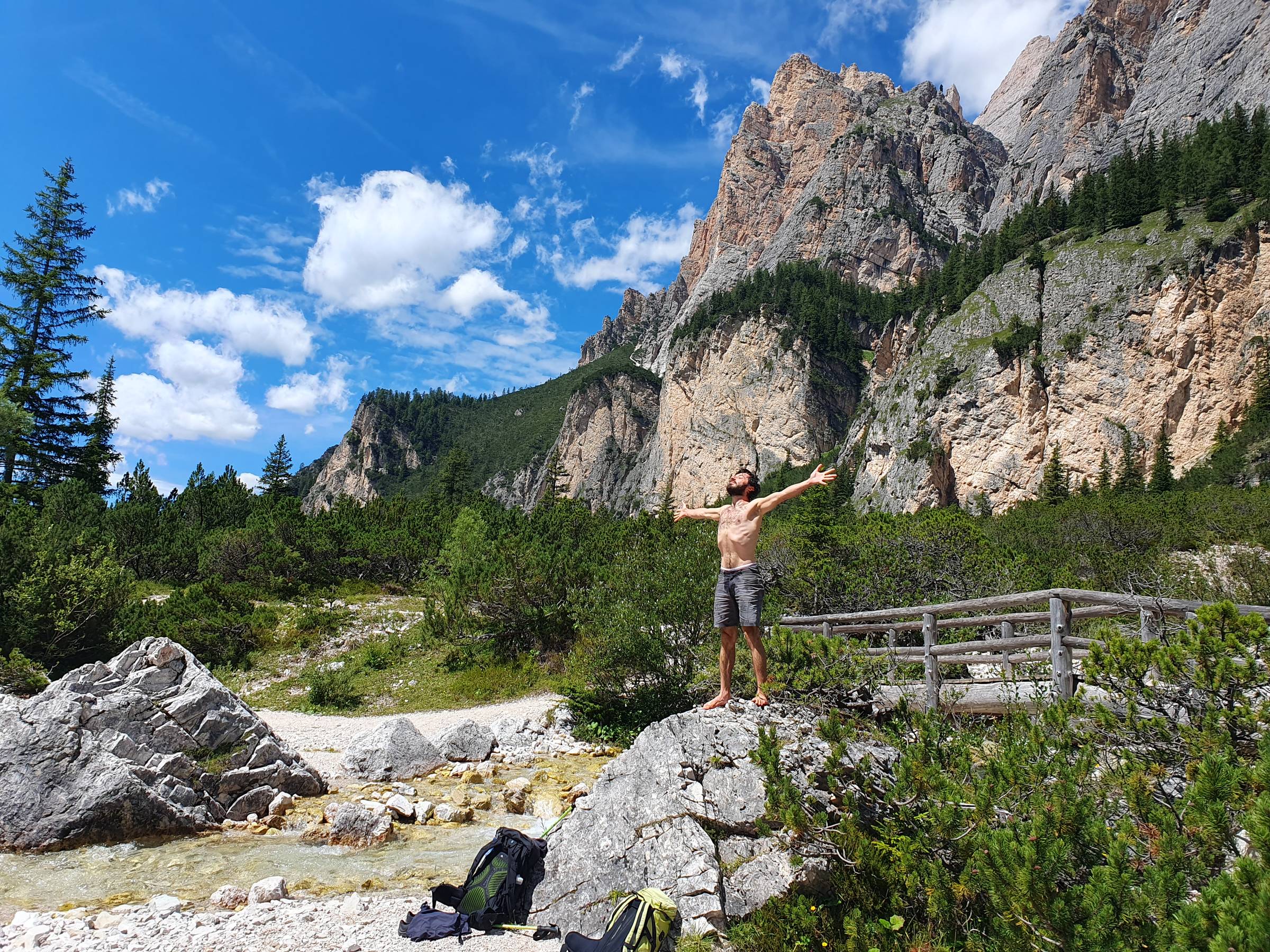 A hike in the Dolomites a few years back made me want to start my online business