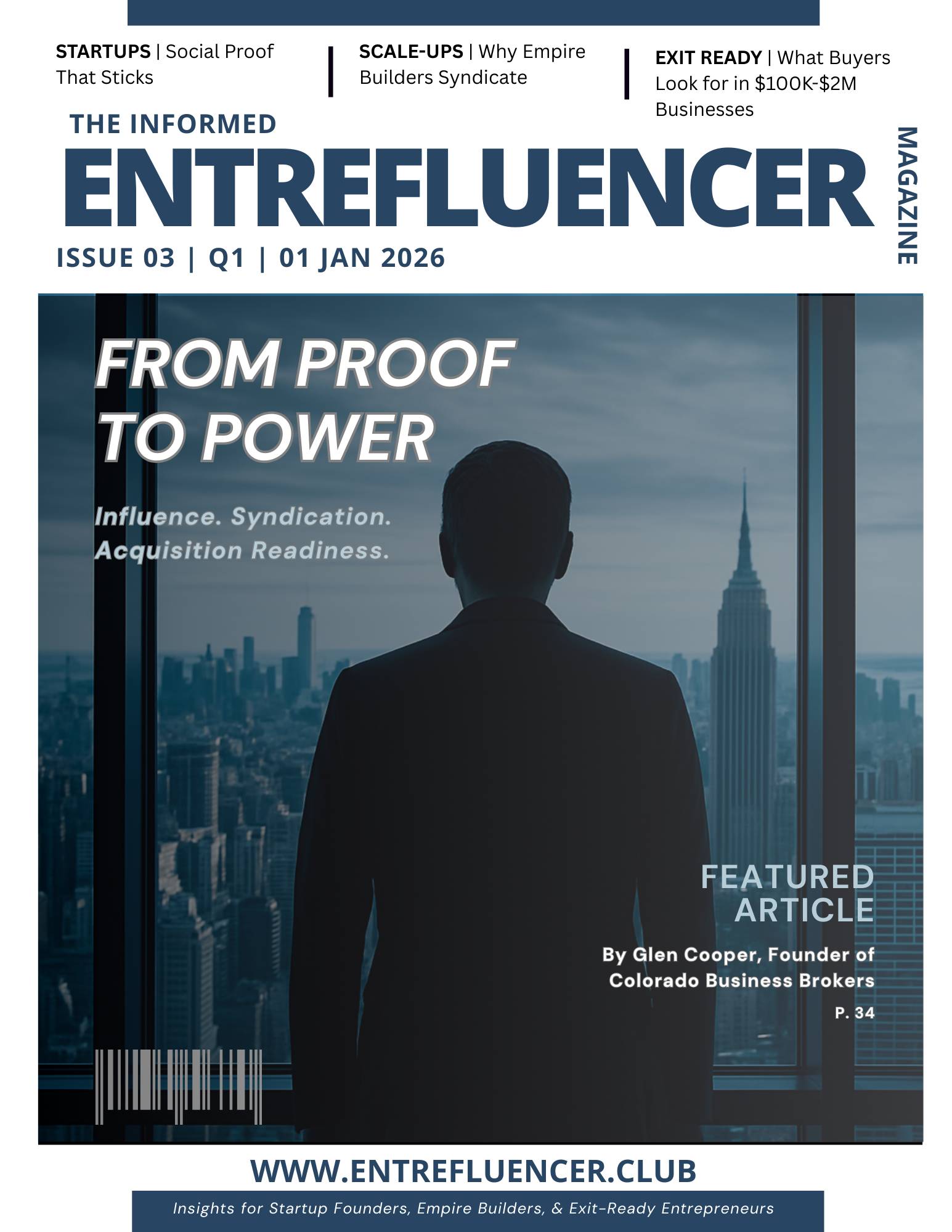The informed Entrefluencer Magazine - Issue 3