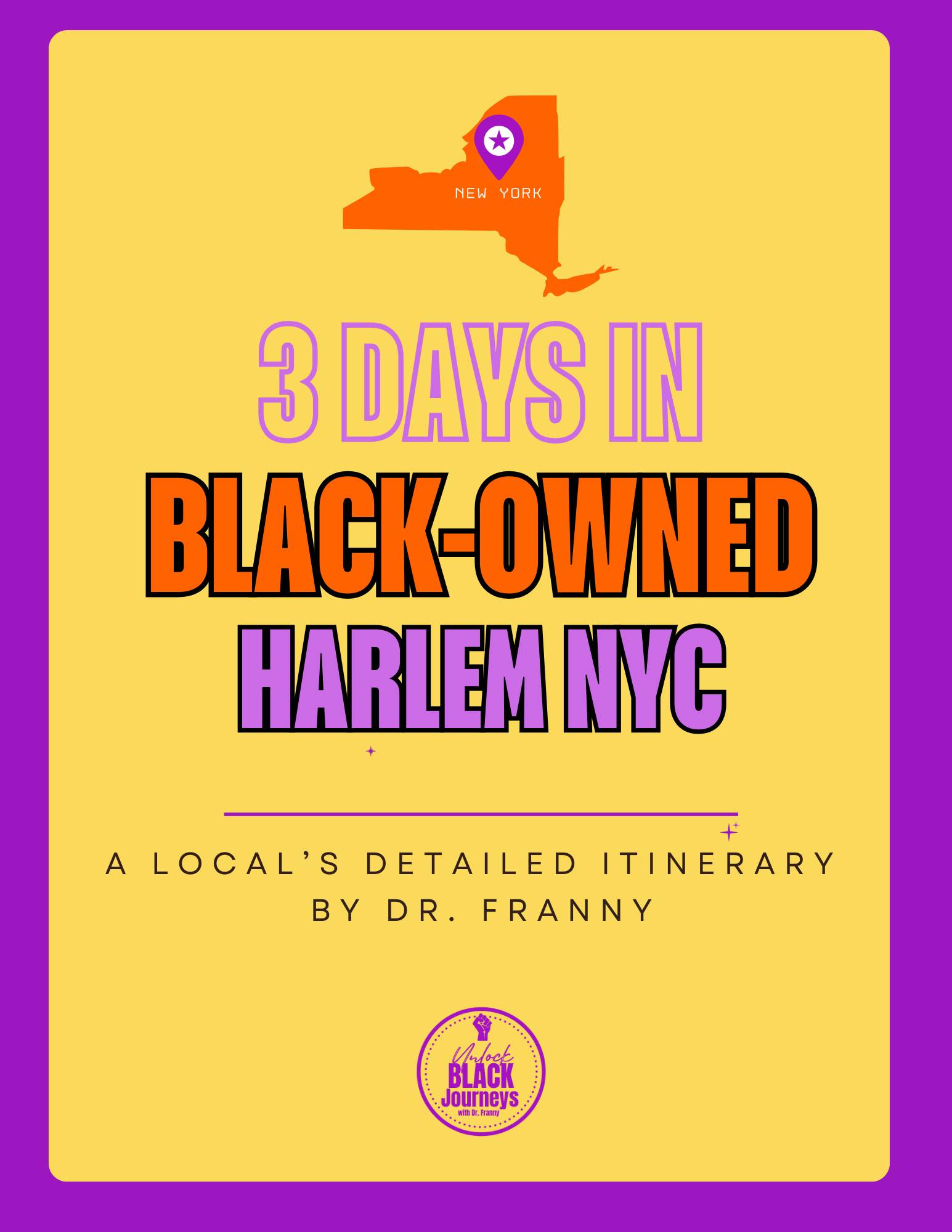 3 Days in Black-Owned Harlem Itinerary