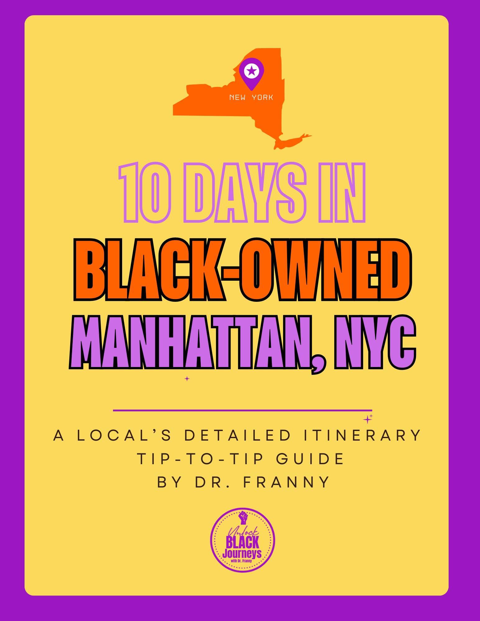 10 Days in Black-Owned Manhattan Itinerary