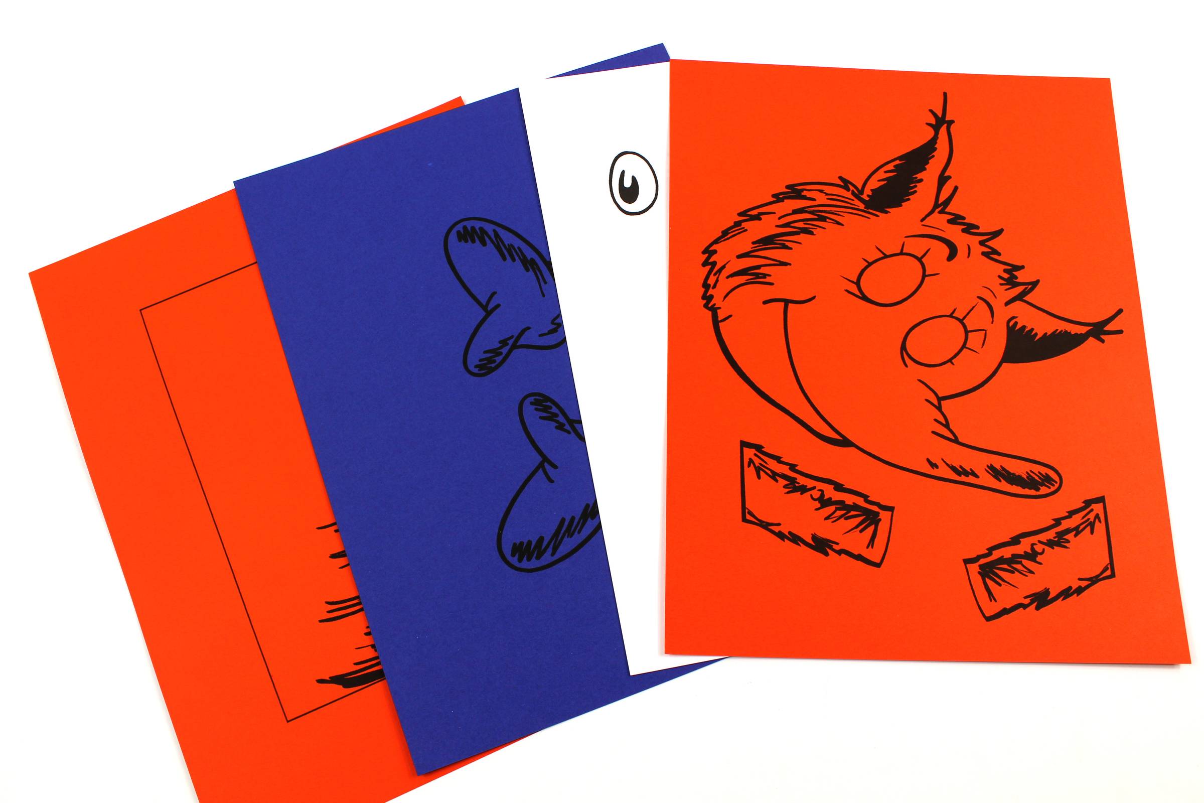 Free Fox In Socks Puppet Template