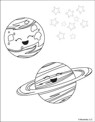 Featured image of post Space Coloring Pages For Kindergarten