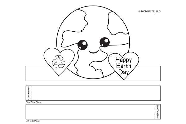 Earth Day Hat [Free Printable Template]