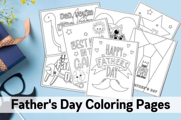 7 Free Printable Father S Day Coloring Pages Mombrite