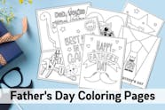 Happy Father S Day Coloring Page Printable Printable Father S Day 