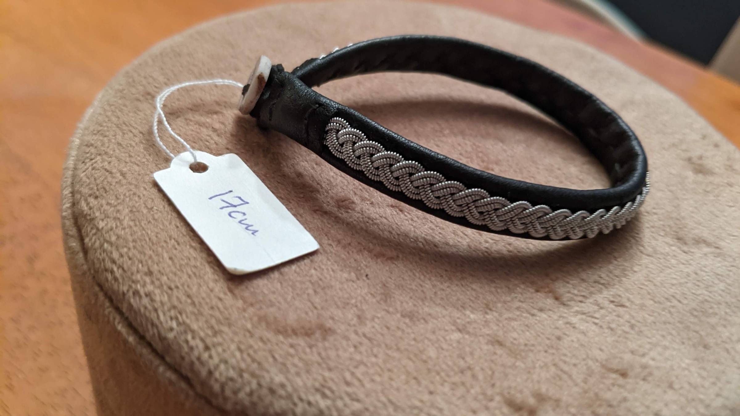 Pewter Bracelet - Black 17