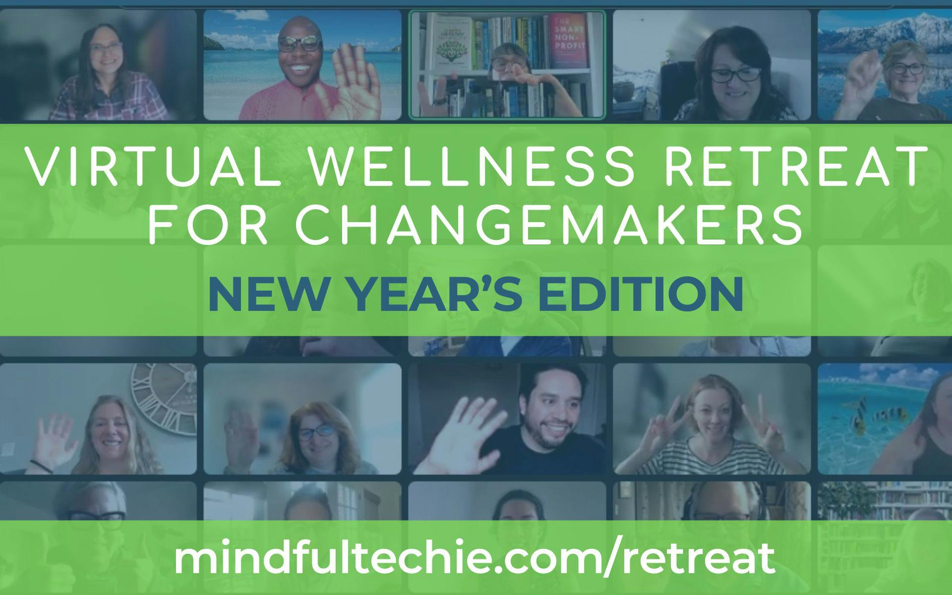 Promo image of Virtual Wellness Retreat for Changemakers