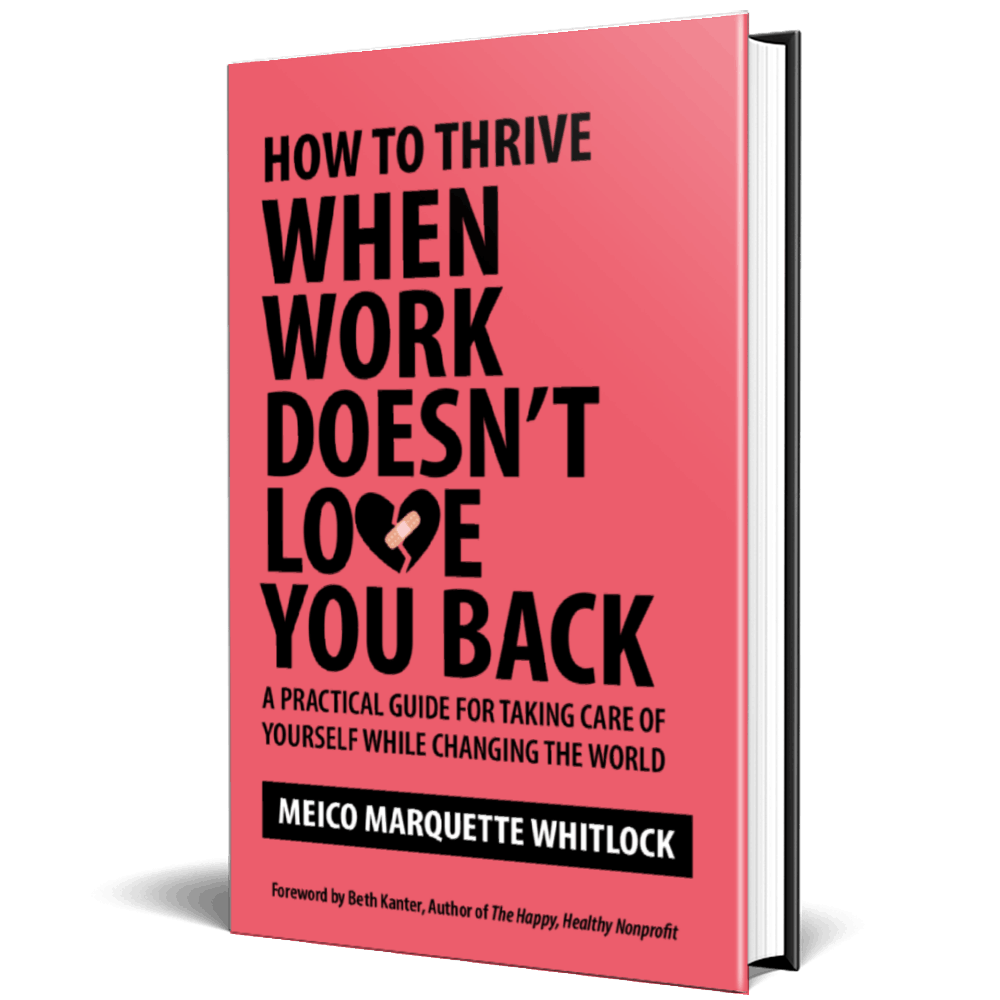 Book Cover: How to Thrive When Work Doesn’t Love You Back: A Practical Guide for Taking Care of Yourself While Changing The World