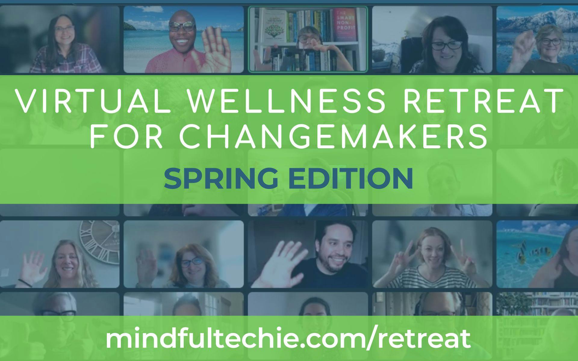 Promo image of Virtual Wellness Retreat for Changemakers
