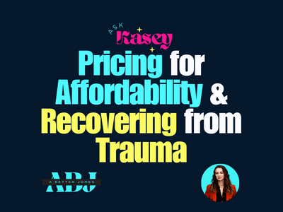 Pricing for Affordability and recovering from trauma