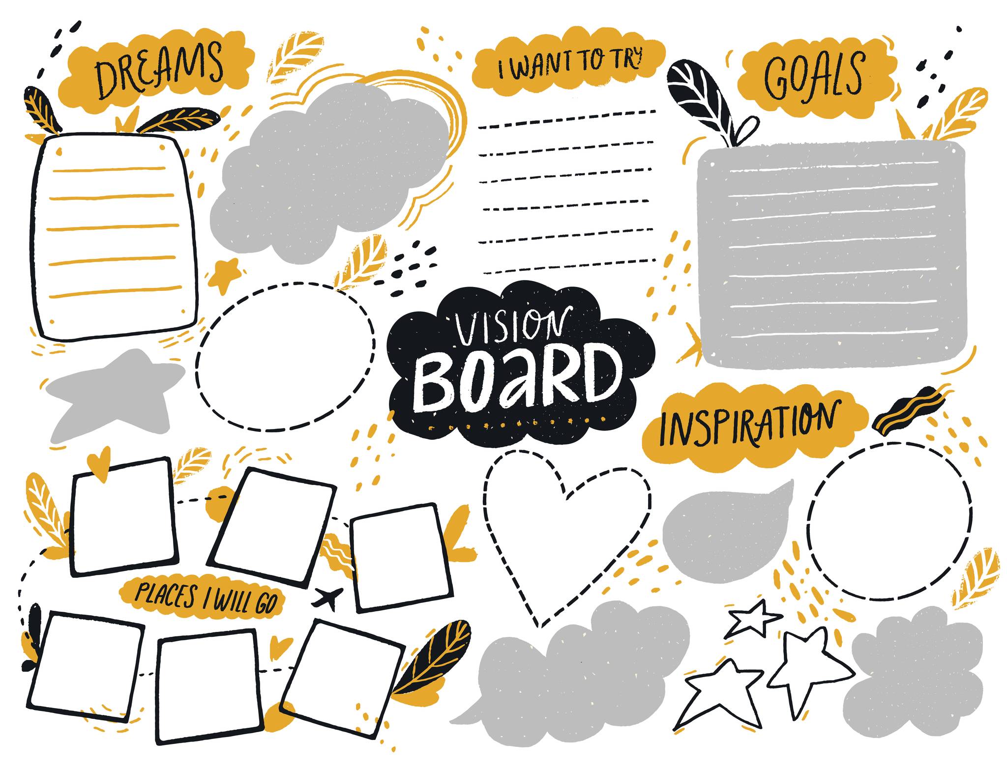 Printable Vision Board