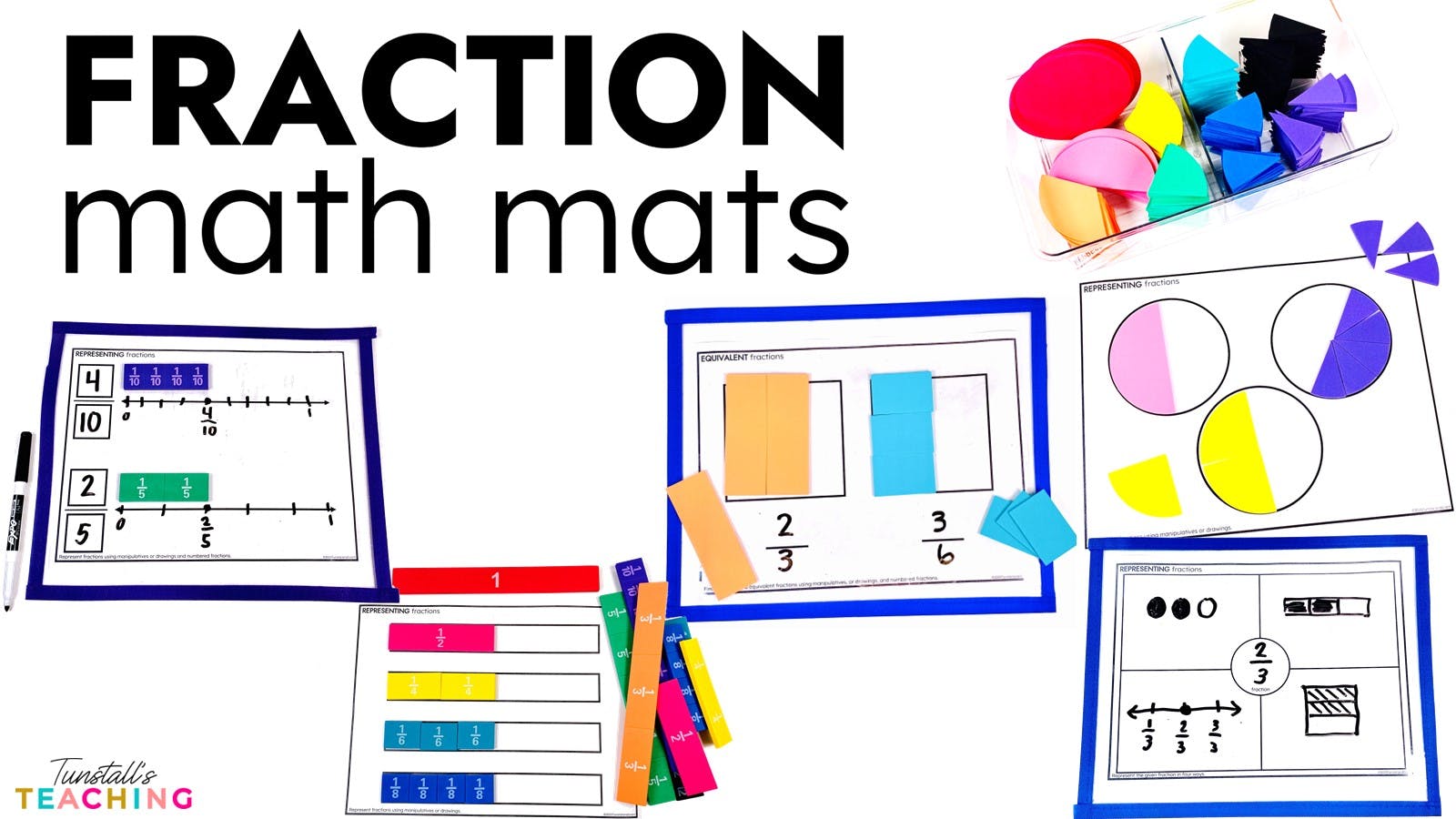 understanding fractions, k-5 teaching resources, math online teaching resources, tunstall's teaching, k-5 math learning