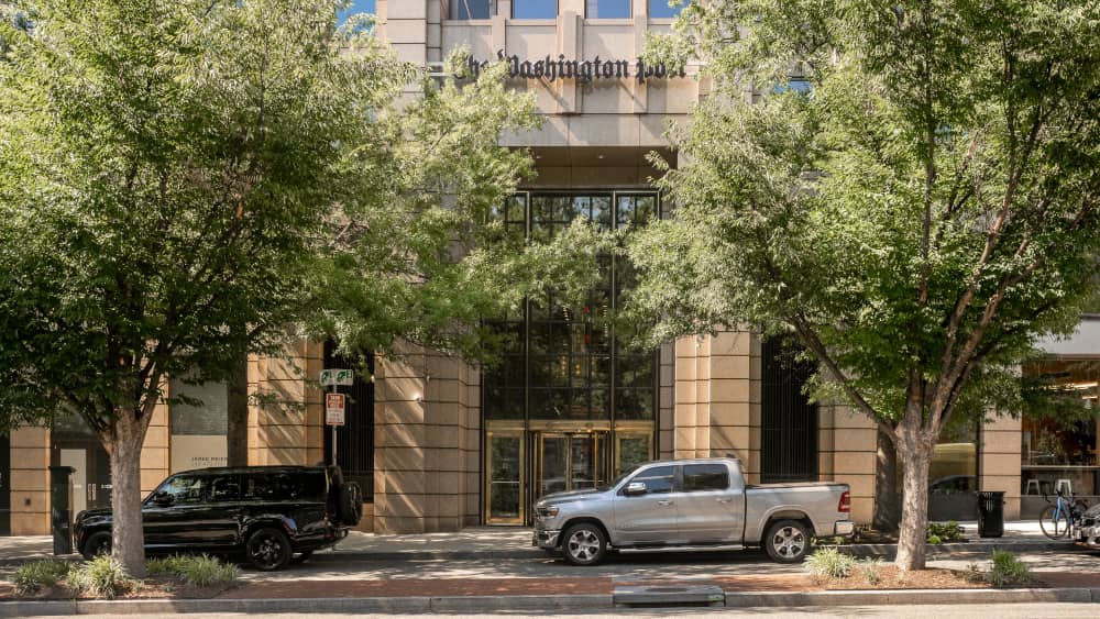 The Washington Post HQ. (Ajay Suresh on Wikipedia.)