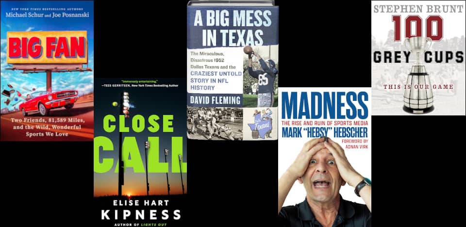 Five sports books to check out.