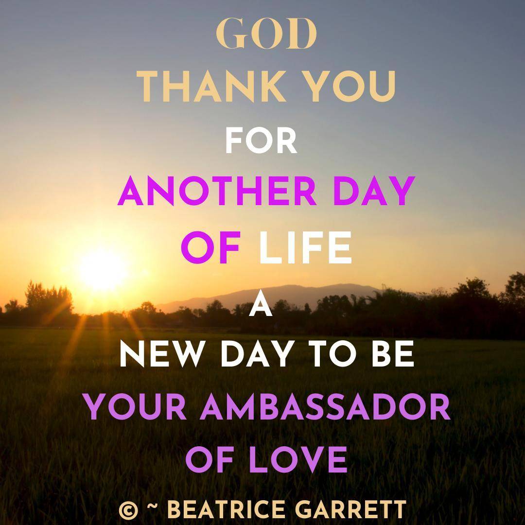 It Is A Great Day to Be Alive!⁠
✴Lord, thank you for life, a heartbeat, my vision, being able to talk, laugh, hear, and walk.⁠
✴Maybe your life is not what you hoped for at this moment. Don't let your circumstances harden your heart or make you bitter. Every day deposit love, kindness, patience, tolerance, and forgiveness into the world. ⁠
✴Dear Children, let's not merely say that we love each other; let us show the truth by our actions. 1 John 3: 18 NLT⁠
✅If are God's Ambassador of Love, comment, Nothing can stop me from being love in action. ⁠
👉For more inspiration, get your copy of the self-help guide, The Overcomer In You. Link in bio. Check spam if not in inbox.⁠
➡️ Share • 📌•Tag a friend•Follow me for daily inspiration.⁠
#dailybibleverse#faithingod⁠
#christianposts#dailydevotioal⁠
#morningdevotional#lifewaywomen⁠
#daystar#700club#bethl#lifewaywomen⁠
#drbillwinston#billwinstonministries⁠
#drtonyevans#cindytrimm#sherylbrady⁠
#christianprofessionals#christiandoctors⁠
#christiannurses#pastorkeion#miketodd⁠
#sarahjakesrobers#seritajakes#tashacobbs⁠
#corajakecoleman#tphonline#tphdallas #christianstrength#beatricegarrett