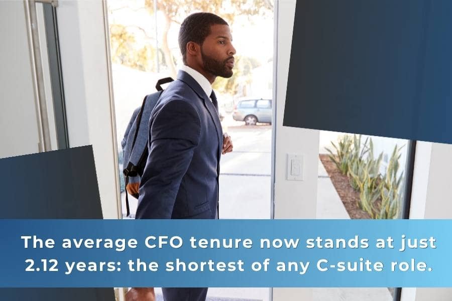 The average CFO tenure now stands at 2.12 years: the shortest of any C-suite role. Excelinsight is an AI tool built for resilient finance teams. 