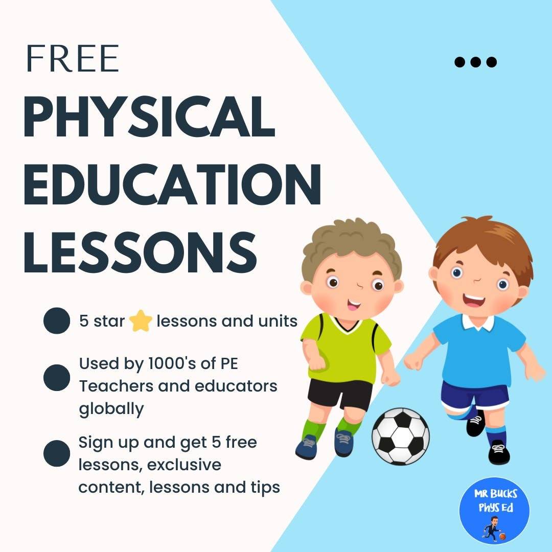 FREE Physical Education Games and Lessons