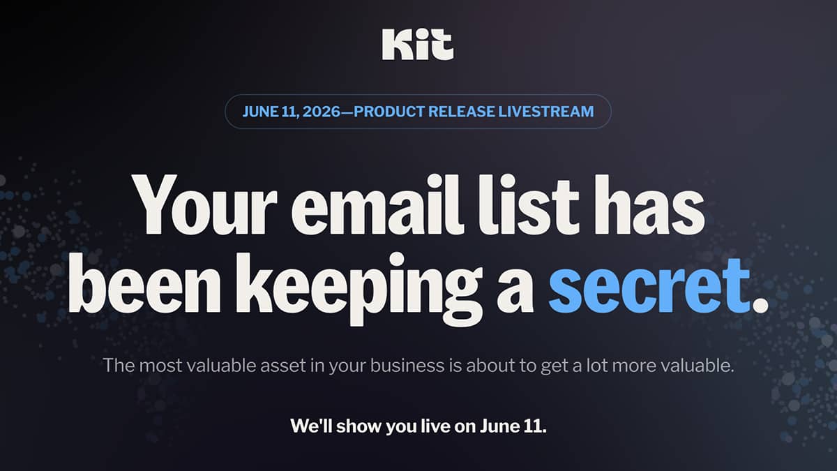 Kit Product Release Live Stream
