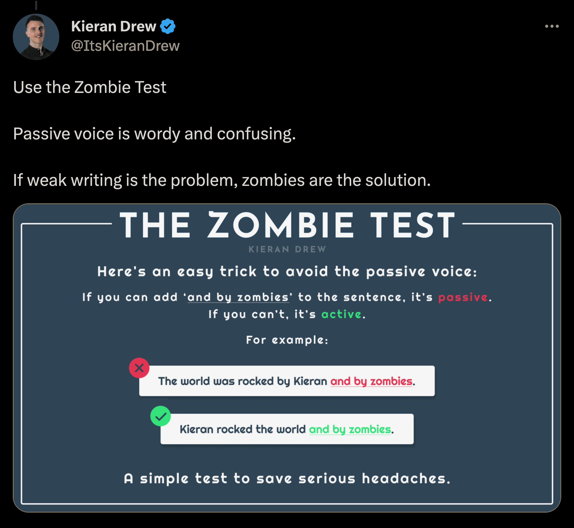 Tweet from @ItsKieranDrew