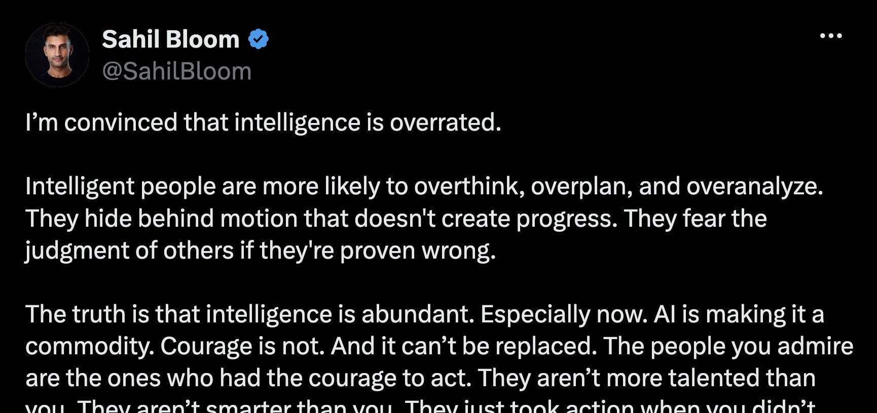 X post by @sahilbloom