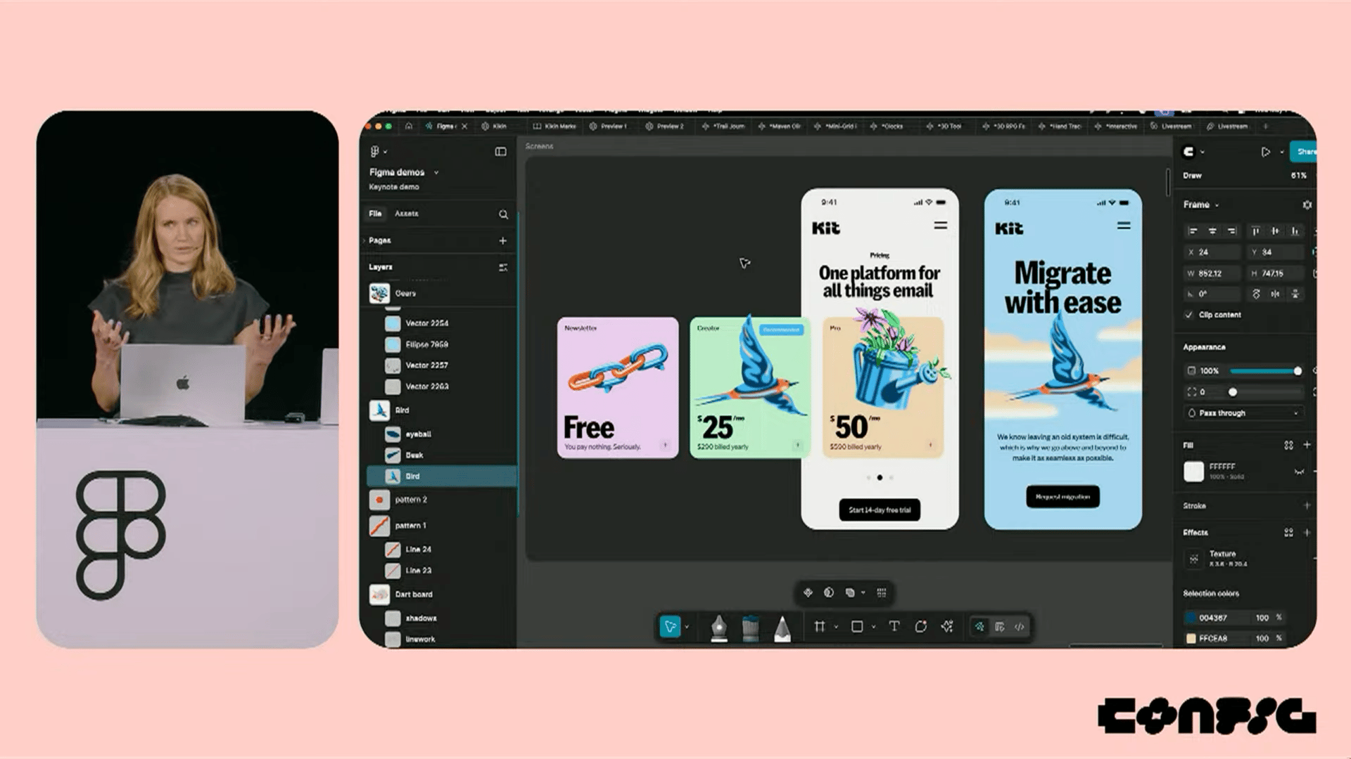Kit featured in Figma product launch keynote