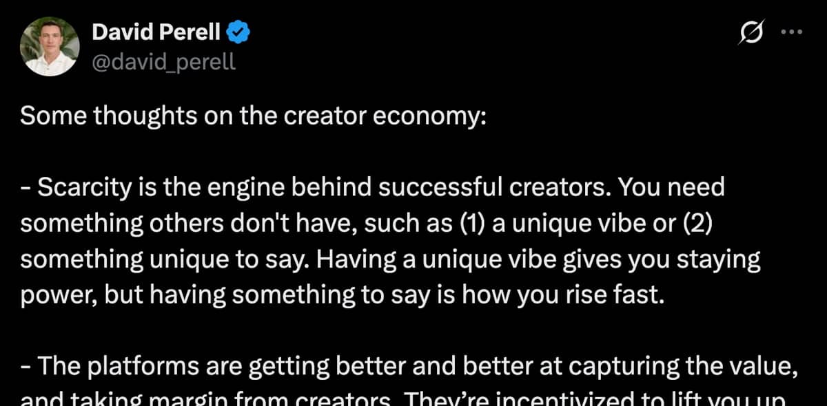 X post by @david_perell