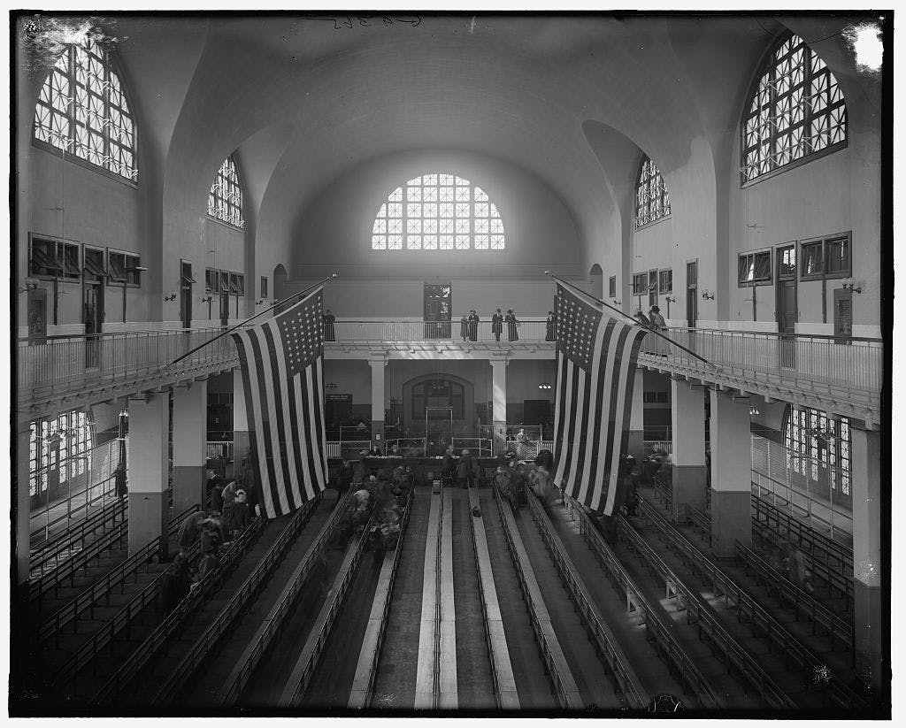 Ellis Island Registry Room