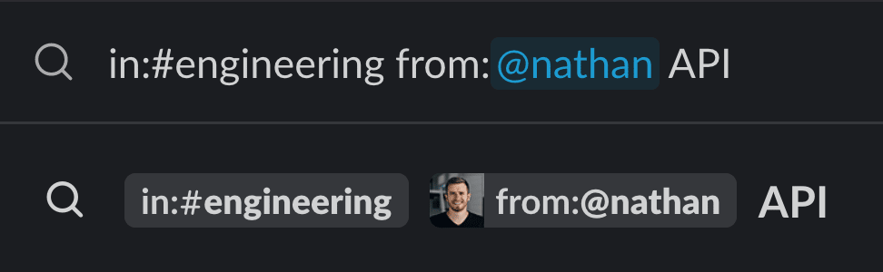 Slack - Search