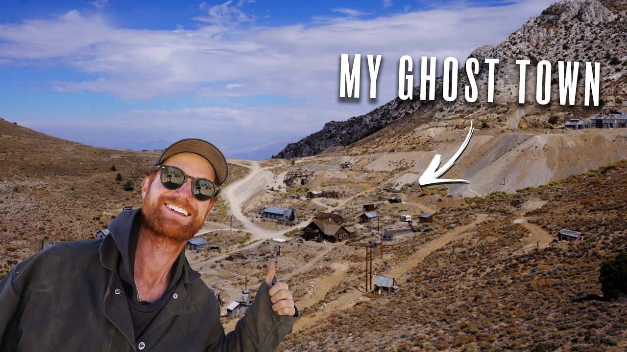 Brent Underwood bought a ghost town called Cerro Gordo