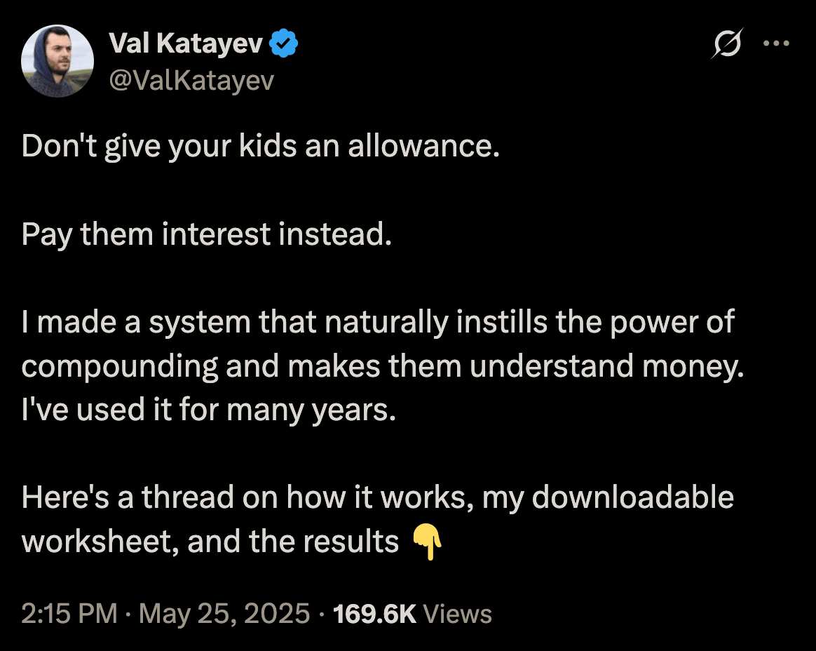 X post by @ValKatayev