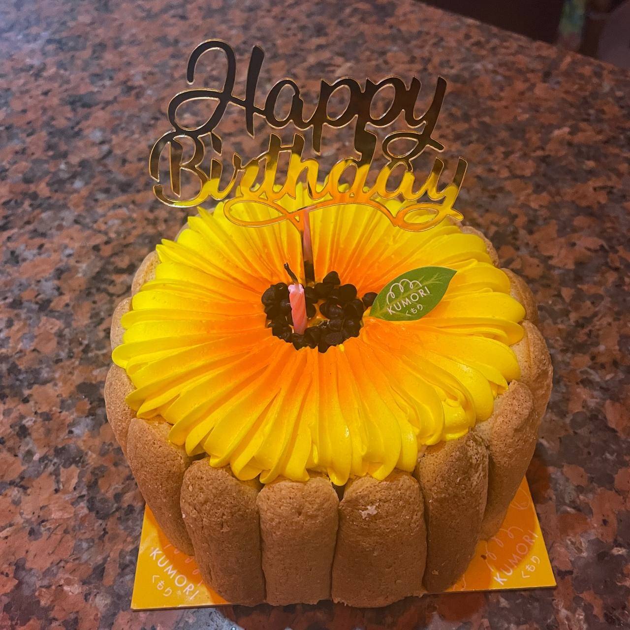 The perfect birthday cake