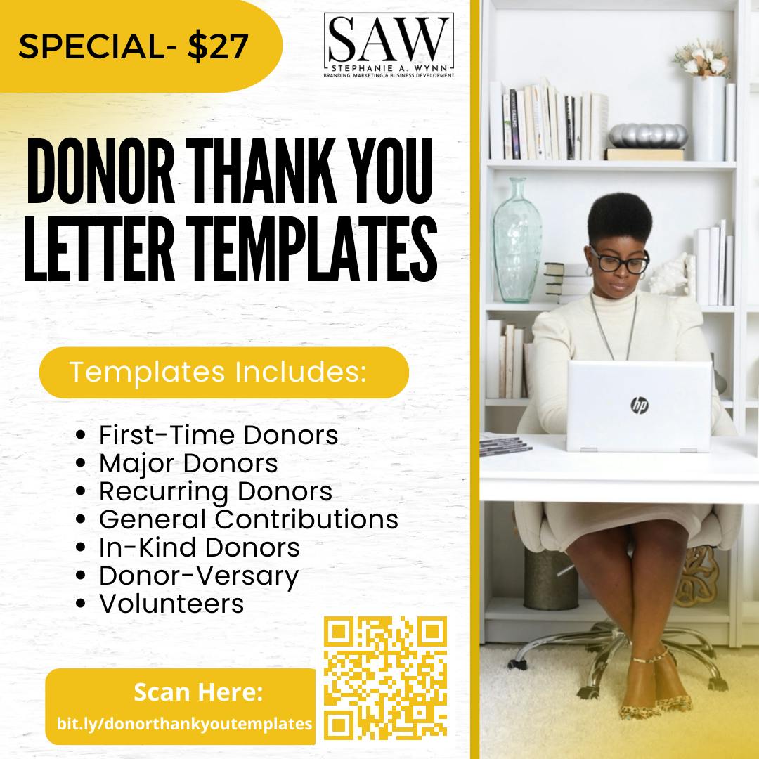 Ultimate Donor Thank You Letter Templates