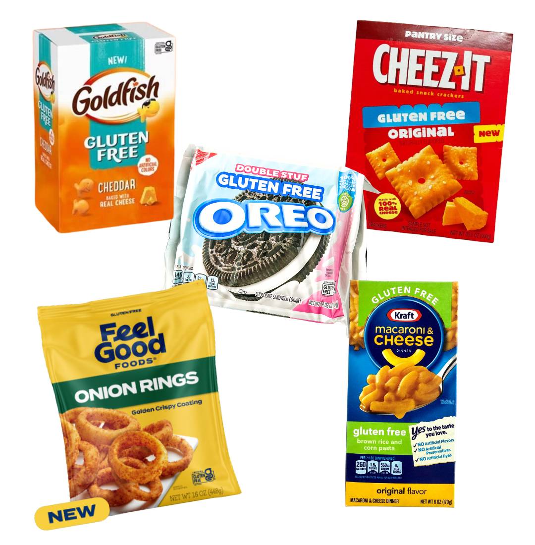 big brands make their products gluten free
