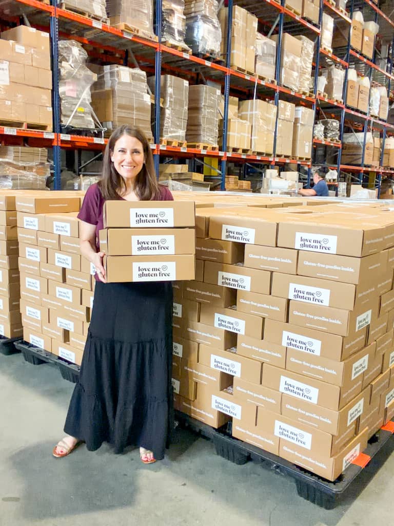 Jenny in the warehouse