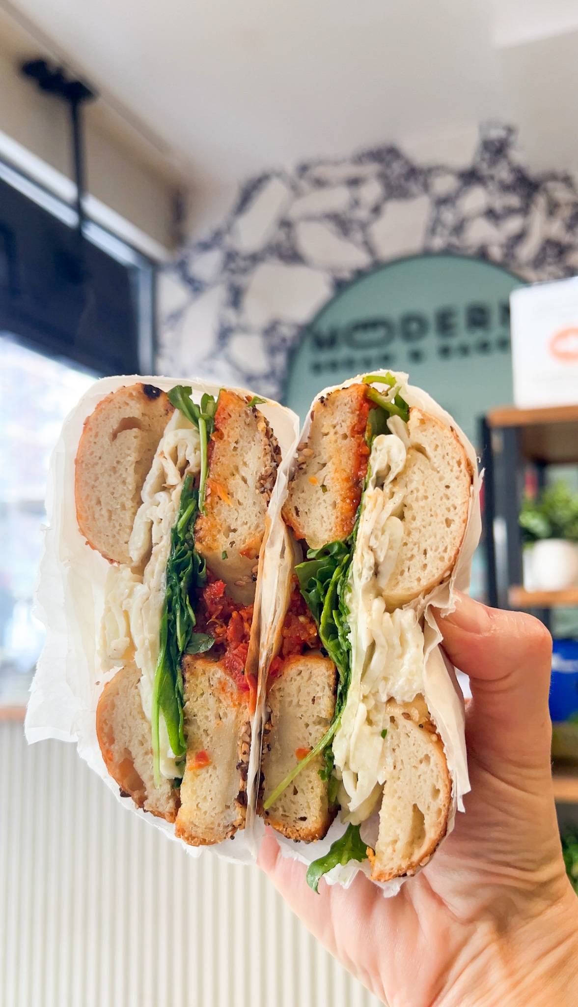 bagel sandwich