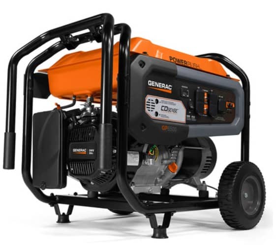 Non Inverter Generac GP6500 Portable Generator